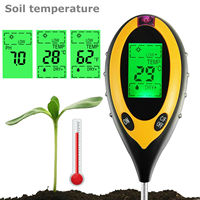 Testeur de sol portable 3 en 1 au prix d'usine, humidité, humidité du sol, pH, testeur de pH du sol