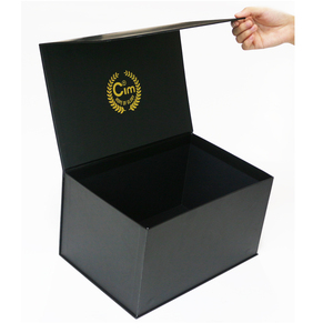 Custom <b>Large</b> Magnetic Gift <b>Box</b> for Consumer Electronics with UV Coating Embossing Matt Lamination Recycled Sponge Lining - Product Image 4