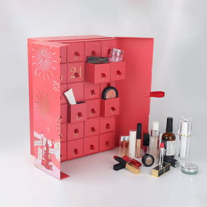 Caja <span class=keywords><strong>de</strong></span> calendario <span class=keywords><strong>de</strong></span> Adviento PARA EL Día <span class=keywords><strong>de</strong></span> San Valentín, caja <span class=keywords><strong>de</strong></span> regalo con cajones <span class=keywords><strong>de</strong></span> cartón para <span class=keywords><strong>maquillaje</strong></span> misterioso vacío al por mayor - Product Image 3