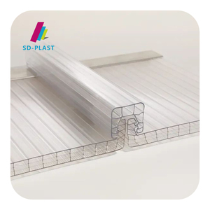 8mm 10mm 12mm công nghiệp 4-tường <span class=keywords><strong>h</strong></span>-cấu trúc trong suốt tấm <span class=keywords><strong>polycarbonate</strong></span> tổ ong cho nhà kính lợp/u-lock - Product Image 6