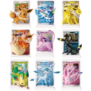 Nouvelle sortie : Coffret de figurines Pokémon Eeveelution, boîte mystère, collection Pokémon Painted Dream Vol.3, thème Eevee - Product Image 4