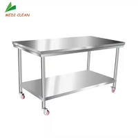 Table de travail commerciale en acier inoxydable pour restaurant cuisine base de table en inox industriel comme plate-forme de travail à vendre