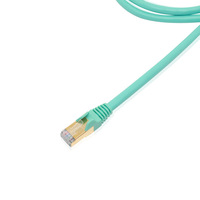Câble Ethernet Cta5e Panduit avec gaine en PVC, blindage tressé, utilisation intérieure pour ordinateur, longueur personnalisée, connecteur RJ45