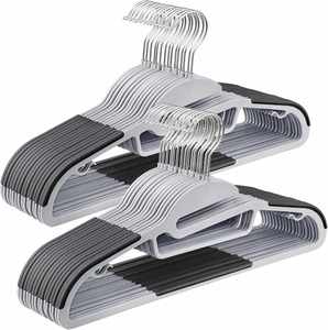 Hot Sale High Quality ABS+Iron Flexible Non Slip <b>Hangers</b> for Suit Coat Clothing Store Wardrobe - Product Image 1