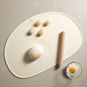 HeDou Thickened <b>Silicone</b> Kneading <b>Mat</b> 40x60cm Non-Stick Baking Rolling <b>Mat</b> For Dough Making Kitchen Use - Product Image 4