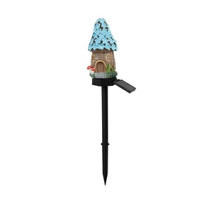 New Solar Resin House Ground <b>Plug</b>-<b>in</b> Outdoor Waterproof <b>LED</b> <b>Lights</b> Garden Decoration Lawn and Courtyard Garden Landscape <b>Lights</b> - Product Image 5