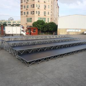 Portable concert stage riser aluminum modular stage design - Product Image 6
