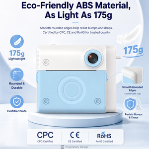 Nouvel <span class=keywords><strong>appareil</strong></span> <span class=keywords><strong>photo</strong></span> numérique instantané pour enfants, impression selfie, double objectif, enregistreur vidéo 1080P, écran IPS 2,8 pouces, jouets pour enfants - Product Image 1