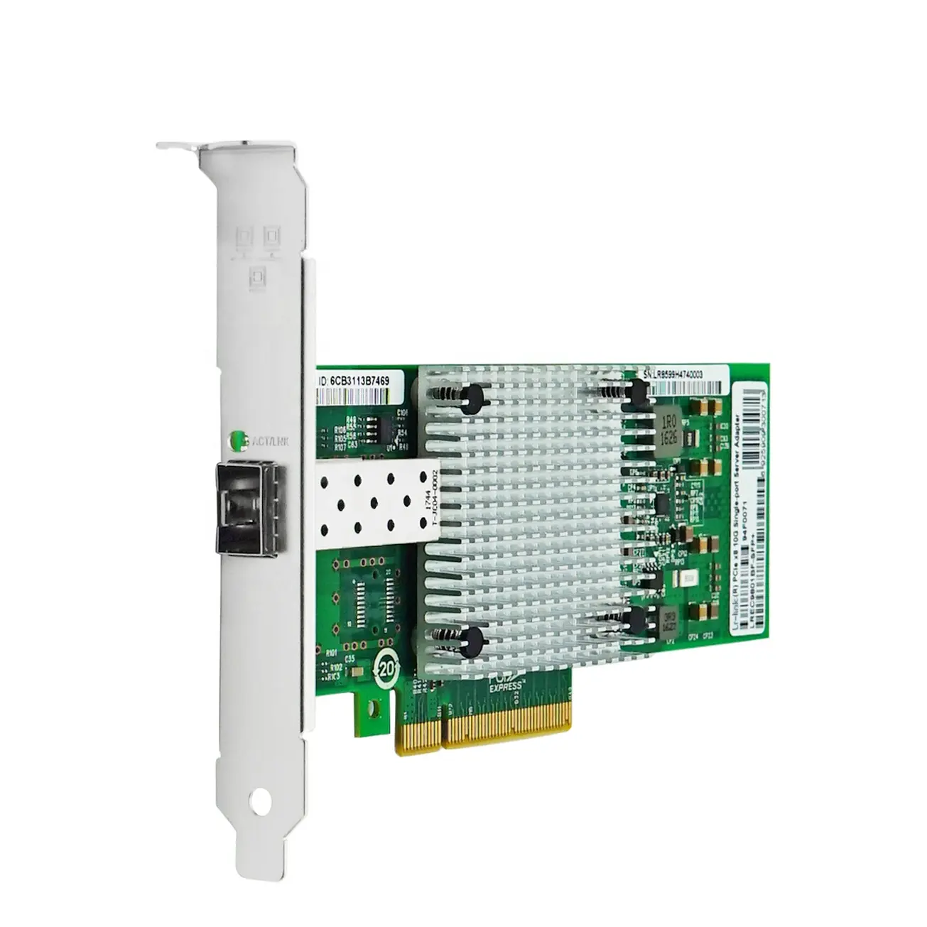 Lrlink Network Solution Nic PCI Express X8 Server Adapter 10Gb Fiber SFP 10Gb Intel 82599 Network Card