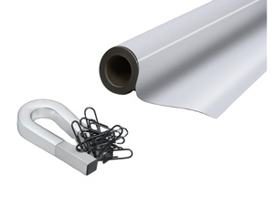 Pizarra blanca proyectada mate suave y borrable de 600um, autoadhesiva, directa de fábrica, con servicio de corte para oficinas y salas de conferencias - Product Image 2