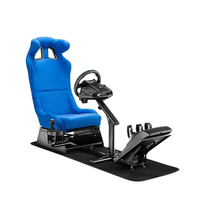 Siège de simulateur de course professionnel haute performance réglable pour machine de jeu de conduite automobile compatible Logitech G29 P4 1 Dof