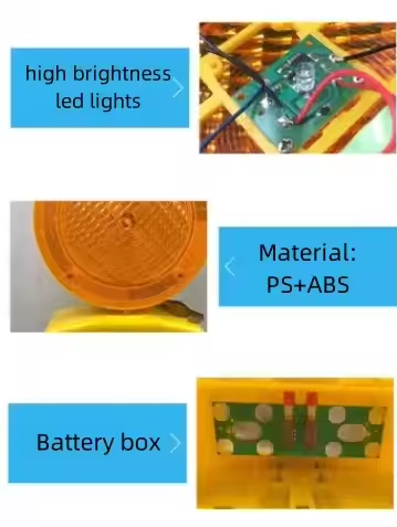 Strobe Analysis Traffic Safety Control Roadway Traffic Safety Barrier Warning Light LED ...