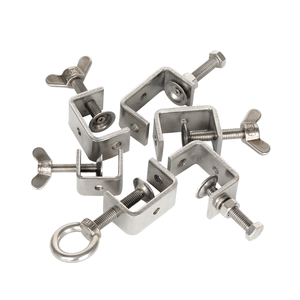 Tùy Chỉnh 304 Thép Không Gỉ C Kẹp Mini Tiger Kẹp Nhiệm Vụ Nặng Nề Kim Loại <span class=keywords><strong>U</strong></span> Kẹp Với Ổn Định Mở Rộng Hàm - Product Image 1