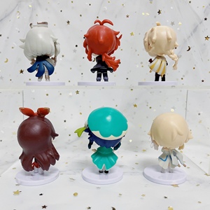 Nuovi modelli di arrivo decorazione per la casa decorazione della torta in PVC <span class=keywords><strong>Anime</strong></span> Action Figure <span class=keywords><strong>Genshin</strong></span> impatto - Product Image 3