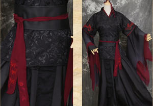 Ecowalson Anime Mo <span class=keywords><strong>Dao</strong></span> <span class=keywords><strong>Zu</strong></span> <span class=keywords><strong>Shi</strong></span> l'Indompté Wei Wuxian Cosplay Mo Xuanyu Costumes Costume ancien Robes de mariée - Product Image 3