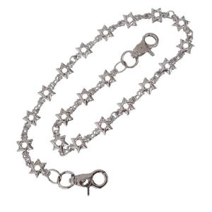 Rantai sepeda, Jeans sepeda paduan bintang berujung lima gaya Punk baru 2026 mode jalanan Hip-Hop rantai pinggang disko - Product Image 1