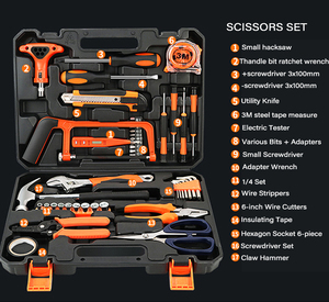 Kit d'outils à main pour la réparation <span class=keywords><strong>de</strong></span> la maison et le <span class=keywords><strong>mécanicien</strong></span>, ensemble <span class=keywords><strong>de</strong></span> 46 pièces, kit ménager multifonctionnel, bricolage, ensemble d'outils à main <span class=keywords><strong>de</strong></span> base - Product Image 2