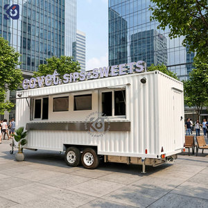 Remolque <span class=keywords><strong>de</strong></span> Comida Móvil <span class=keywords><strong>de</strong></span> 18 Pies, Totalmente Equipado, para Café, Tacos, Pizza, Helados, BBQ, Venta al Por Mayor - Product Image 1