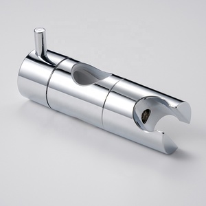 Support de <span class=keywords><strong>Douche</strong></span> <span class=keywords><strong>Universel</strong></span> Réglable à 3 Sections pour Barres Rondes de 19-25mm, en ABS Chromé, pour Usage Commercial - Product Image 4