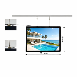 Boîte lumineuse publicitaire en acrylique ultra-mince, boîte lumineuse LED magnétique, impression de logo personnalisée pour enseigne publicitaire immobilière - Product Image 1