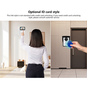 Interphone vidéo classique Abe Best à <span class=keywords><strong>d</strong></span>éverrouillage par une seule touche, interphone <span class=keywords><strong>de</strong></span> <span class=keywords><strong>porte</strong></span>, interphone bidirectionnel, système <span class=keywords><strong>de</strong></span> sécurité domestique pour <span class=keywords><strong>porte</strong></span> <span class=keywords><strong>d</strong></span>'<span class=keywords><strong>entrée</strong></span> - Product Image 4