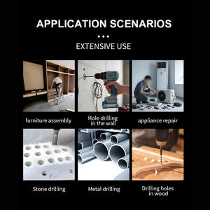 Trapano Senza Fili Brushless a Velocità Variabile, Alimentato a Batteria - Utensile Professionale per Edilizia - Product Image 6