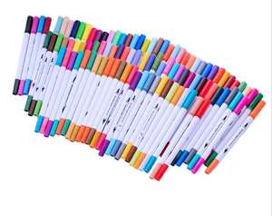 Wholesale <b>Watercolor</b> <b>Pen</b> Marker Colorful Double Headed <b>Watercolor</b> <b>Pen</b> Hot Sell - Product Image 4