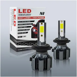 Evitek Wholesale N1 H7 Led Headlights Bulb 9006 Bus Headlamp Led Lighting For Vehicle Cars N1 Led Headlights H4 H11