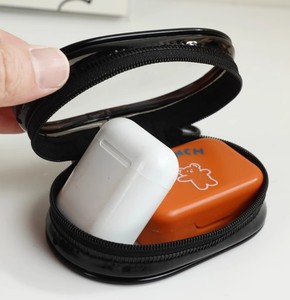 Estuche Transparente para Auriculares con Diseño de Gancho para Almacenamiento y Organización de Cables, Accesorio de Viaje de Plástico Resistente - Product Image 2