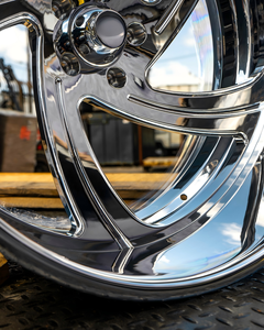 RCSR 5x112 5x120 5x114.3 Llantas forjadas de 20 22 24 26 pulgadas, llantas de plato profundo, llantas cromadas para Chevy, Oldsmobile, Buick, Ford, <span class=keywords><strong>Cadillac</strong></span> - Product Image 4