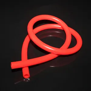Tubo de silicone de resistência ao calor, vermelho, 19mm, mangueira de silicone de grau alimentar