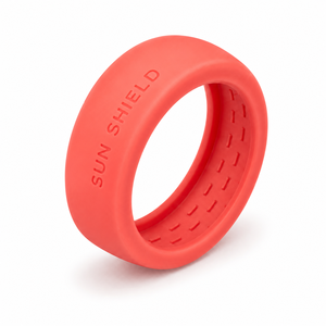 Coque de protection en silicone personnalisée avec logo OEM pour Oura Ring 5/4, Galaxy Ring, RingConn, Ultrahuman, Orange Corail, Marque en relief - Product Image 1