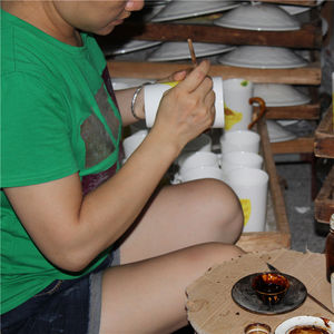 Pots pour moulants au <span class=keywords><strong>fromage</strong></span>, en porcelaine, bon marché, en stock, <span class=keywords><strong>prix</strong></span> en gros - Product Image 4