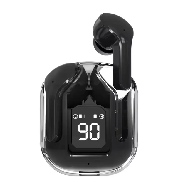Transparent Air31 TWS Earbuds Wireless  Digital Battery Indicator Waterproof Noise Cancelling for Sports Mobile Phone