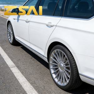 Jantes en alliage multi-rayons légères 17-26 pouces 4 trous 5 trous PCD 5*130 5*114.3 5*112 5*120 pour voiture de tourisme Argent Noir - Product Image 3