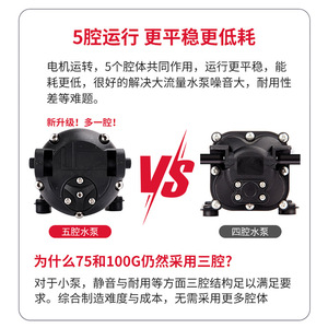 Nhqy Diaphragm Boost Pump 24Vdc 75 Gpd For <b>Reverse</b> <b>Osmosis</b> <b>System</b> - Product Image 5