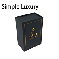 Boîte cadeau rigide personnalisée réutilisable avec fermeture magnétique, estampage à chaud bronzé, insert en mousse EVA velours, boîte avec logo personnalisé