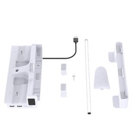 Base de refroidissement de support de stockage horizontal GP-533 pour support de Console PS5 SLIM support de casque double chargeur avec lumière rvb