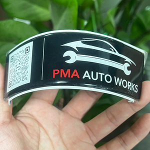 Customized 3D Embossed Adhesive Car Resin Doming Crystal Puffy Bubble Epoxy <b>Logo</b> Label Dome <b>Sticker</b> - Product Image 4