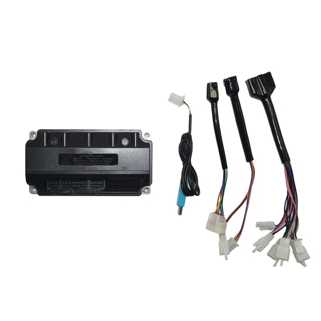 VOTOL Controller EM80GTSP 72V 55A 80A Boost 100A Programmable LIN Controller for 4kW Electric Scooter Motor