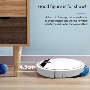 Aspiradora Robótica Inteligente con Control por Aplicación, Aspiradora y Mopa Automática Húmeda y Seca con Agua, Robot Aspirador Inteligente con Evitación de Obstáculos - Product Image 4