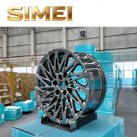 Jantes en alliage d'aluminium forgé SIMEI 22x12, haute qualité, personnalisées sur mesure, Henan Chine, design multi-rayons, tout-terrain 4x4
