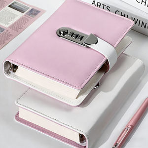 Оптовый блокнот А6 с кодовым замком – высококачественный тетрадь на 120 листов для студентов - Product Image 1