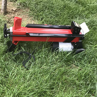 Petit fendeur de bois domestique électrohydraulique portable de 7 tonnes