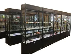 2023 New Design Glass Museum Display Showcase/glass Display Cabinet/ Glass Trophy Cabinet