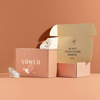 Boîte en carton rigide recyclable avec logo imprimé personnalisé, finition de luxe avec revêtement UV quadricolore, boîte cadeau pliable en carton rigide