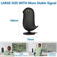 Antuko Free 4K 1080P TV-antenneversterker, binnenantenne, USB-aansluiting, versterker, lange afstand, HDTV-kabelantenne, digitale HDTV, buitenantenne, UHF