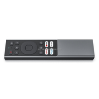Control Remoto de TV Bluetooth de 17 Teclas ABS, Control Remoto Universal para Todas las Marcas con Función de Smart TV
