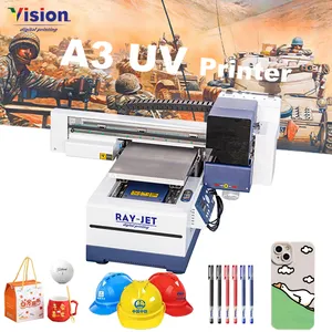 Printer Laser pada plastik Uv pencetak Flatbed Pared mesin Printer Uv vertikal/mengemudi roda dan Fixe