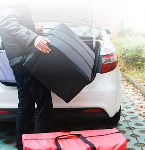 WS449 sac de rangement de vêtements Portable solide Oxford sac mobile étanche à l'humidité sac à bagages de dortoir de grande capacité vente en gros - Product Image 6